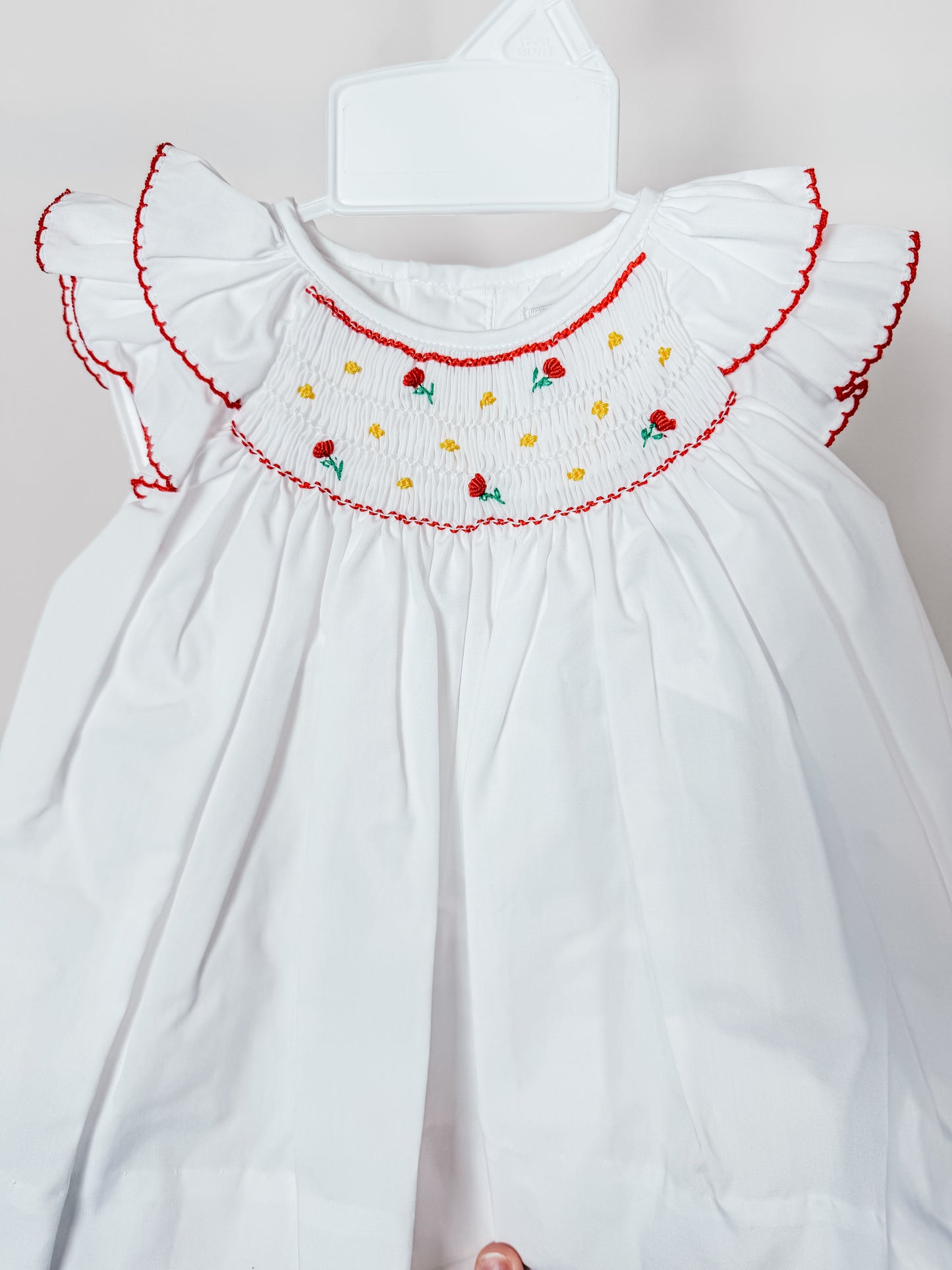 Hand Smocked Summer Diaper Set