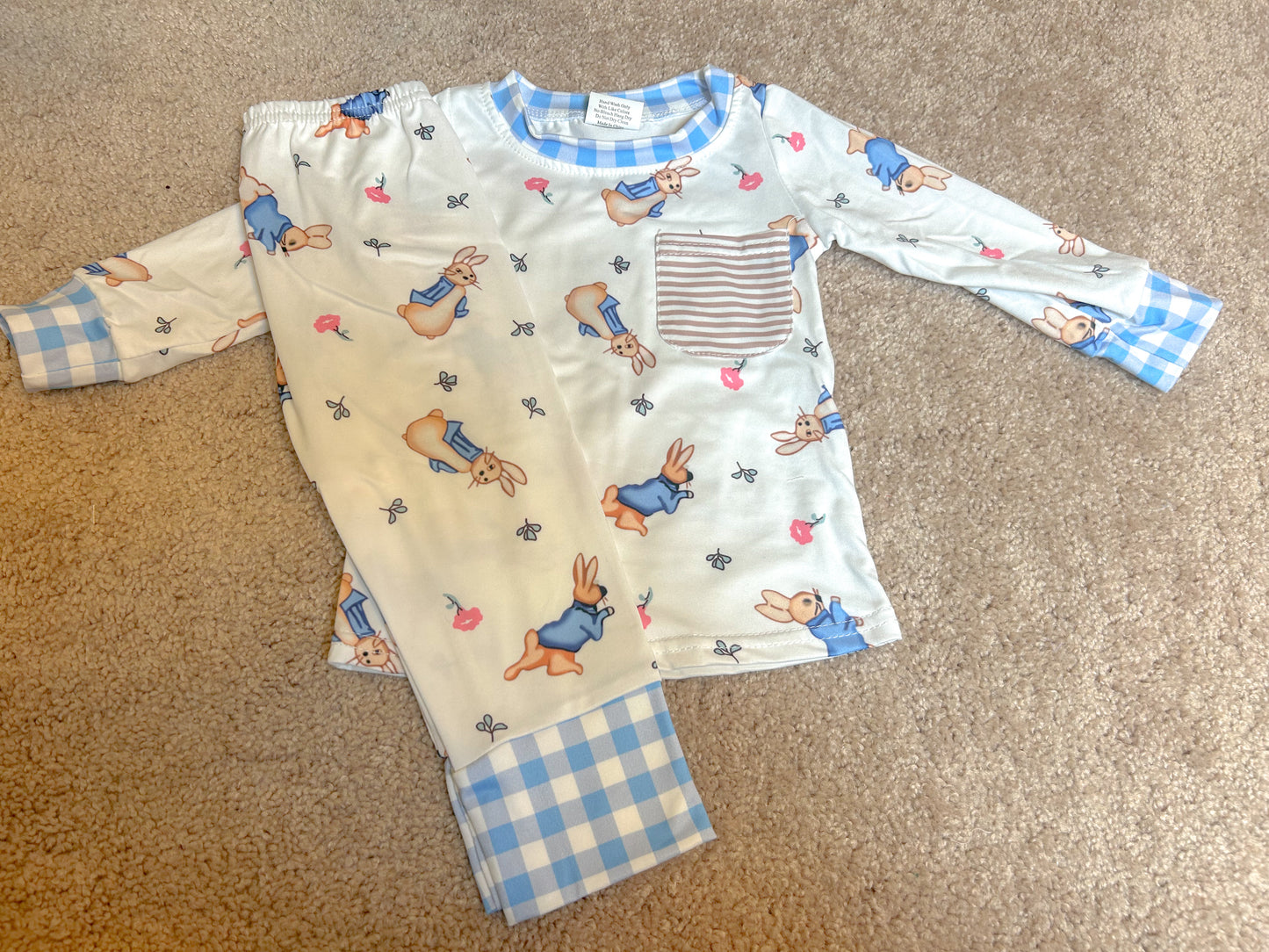 Blue Bunny Set 6/12M