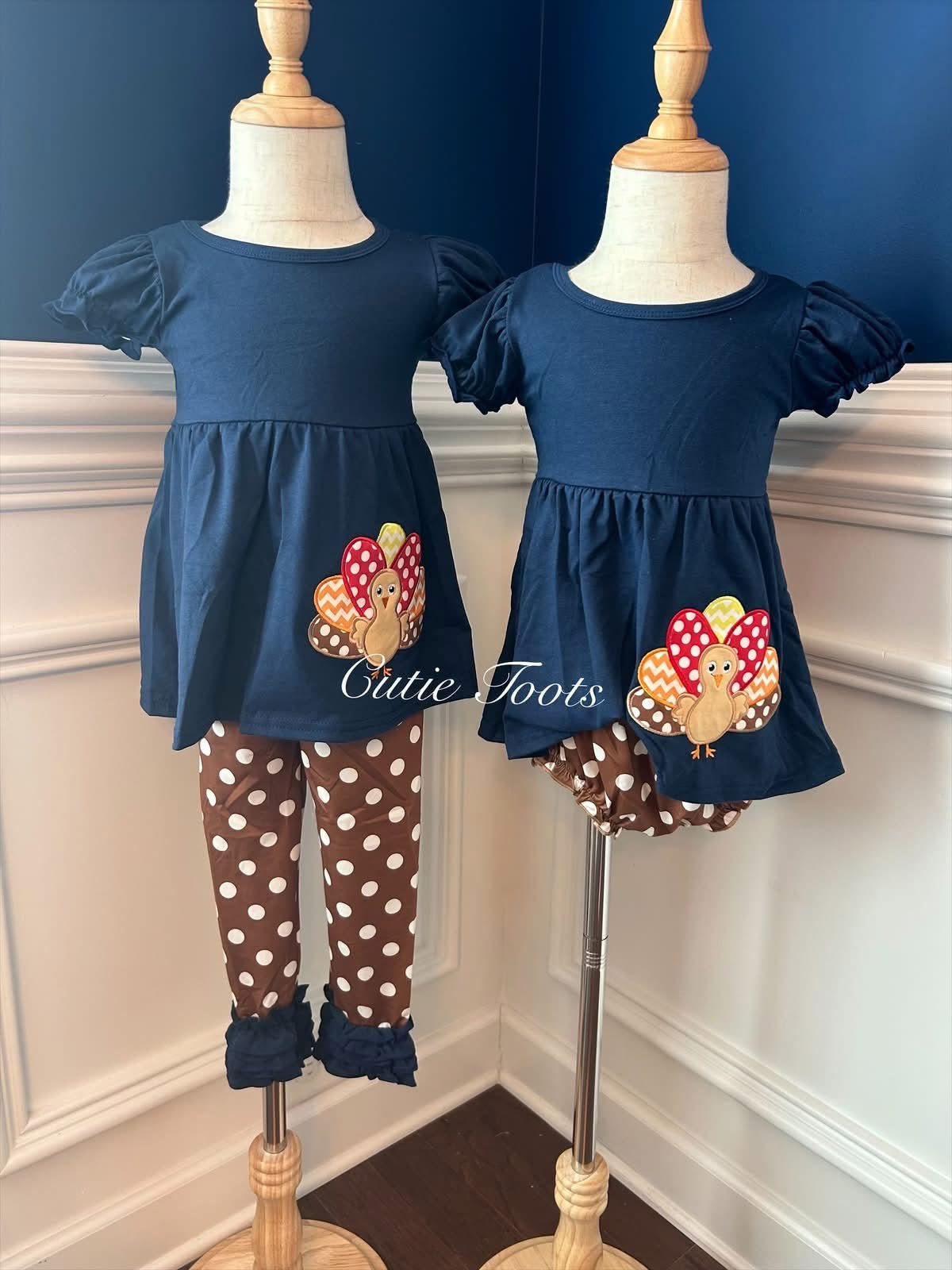 Preorder - Turkey DIAPER SET - Ships Sept