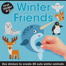Sticker Book - Winter Friends