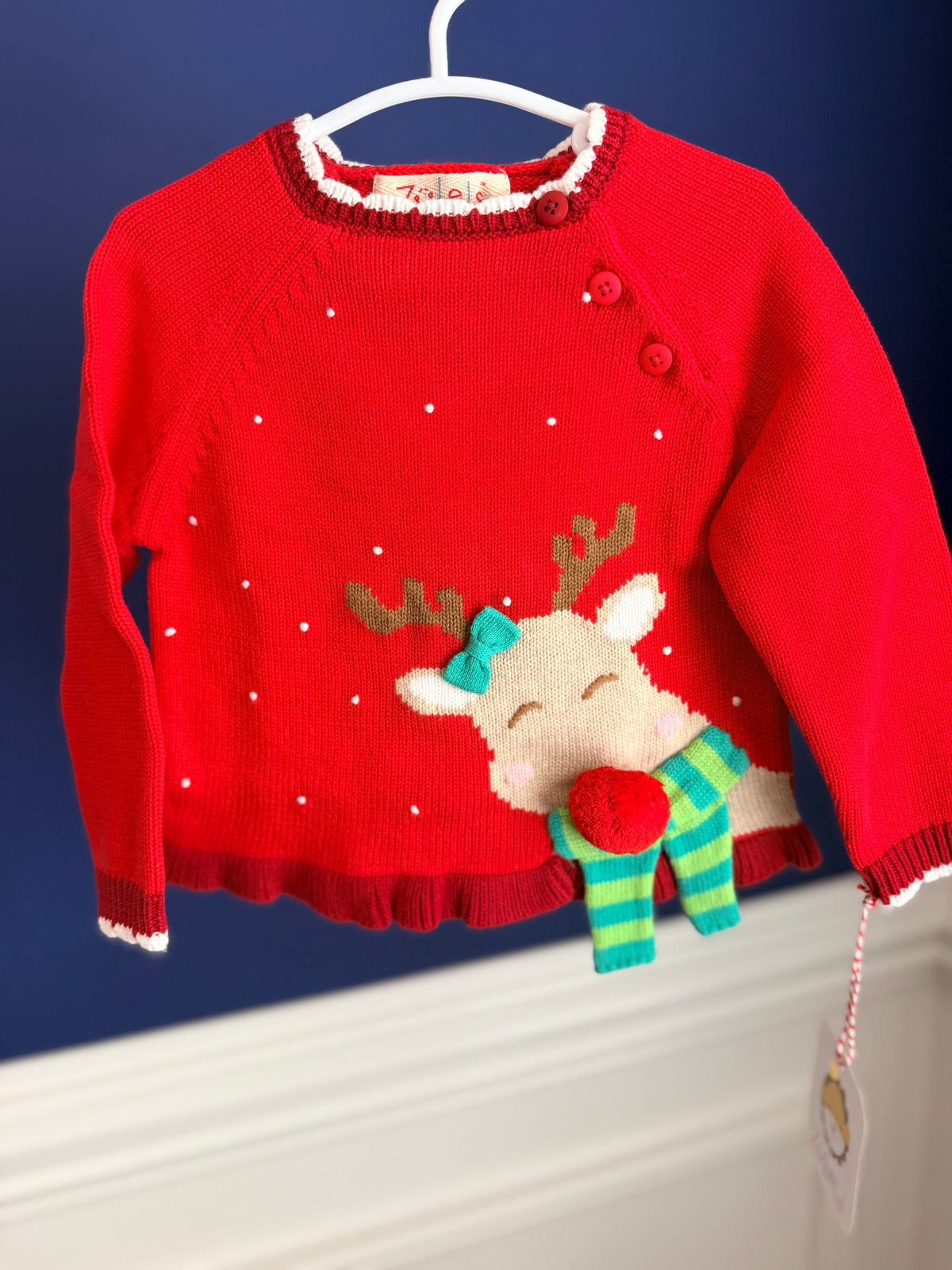 Zubels Reindeer Sweater