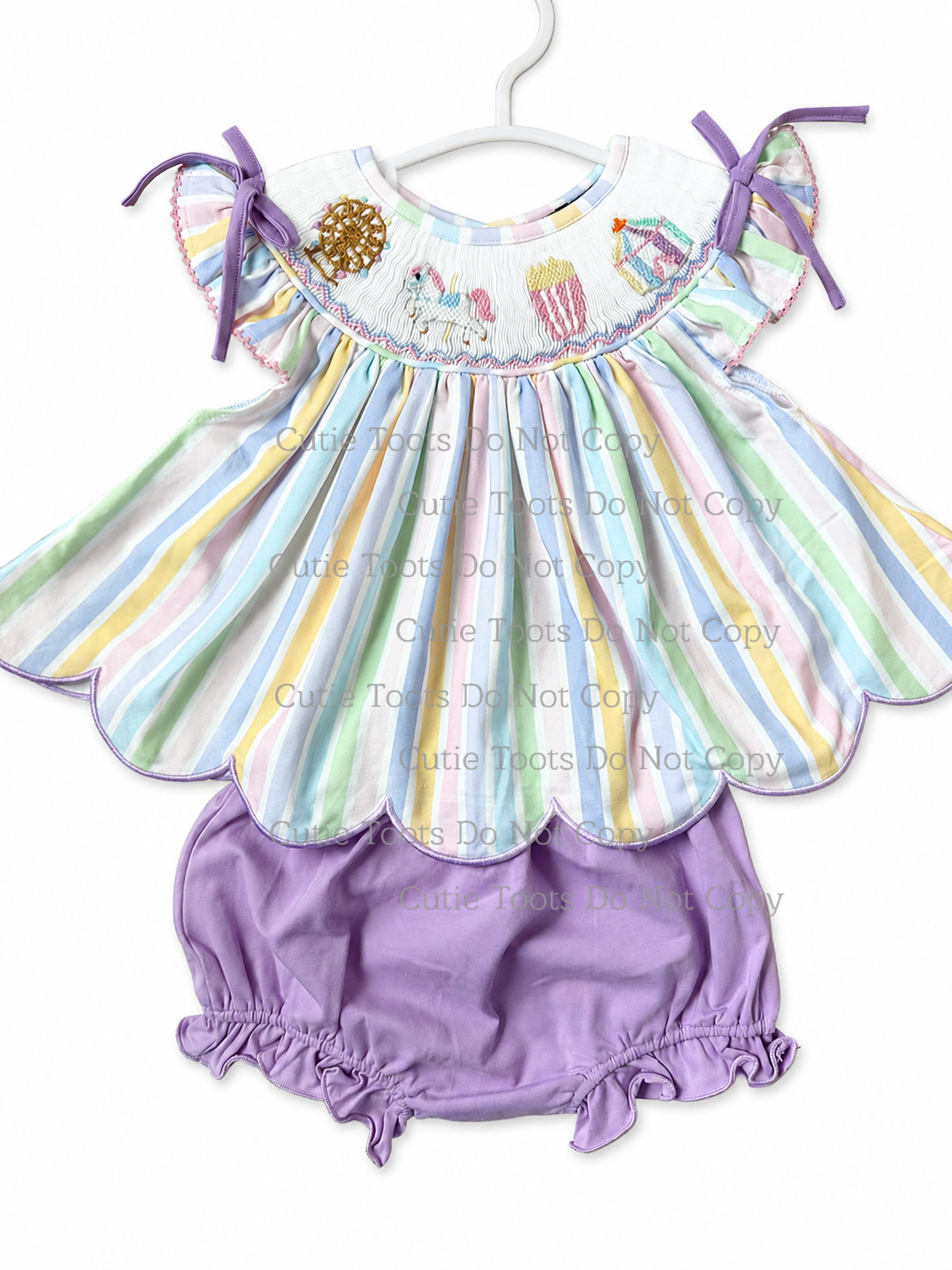Pastel Fair diaper set