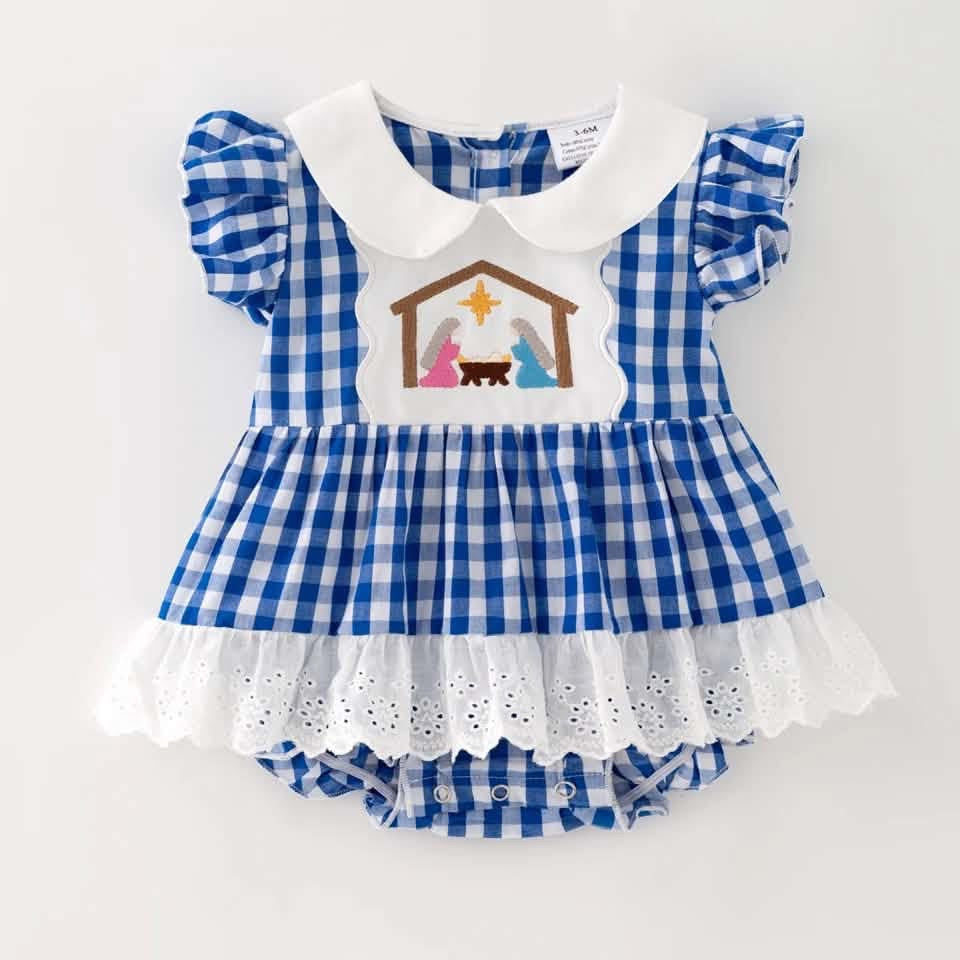 Preorder - blue skirted bubble / ships Sept