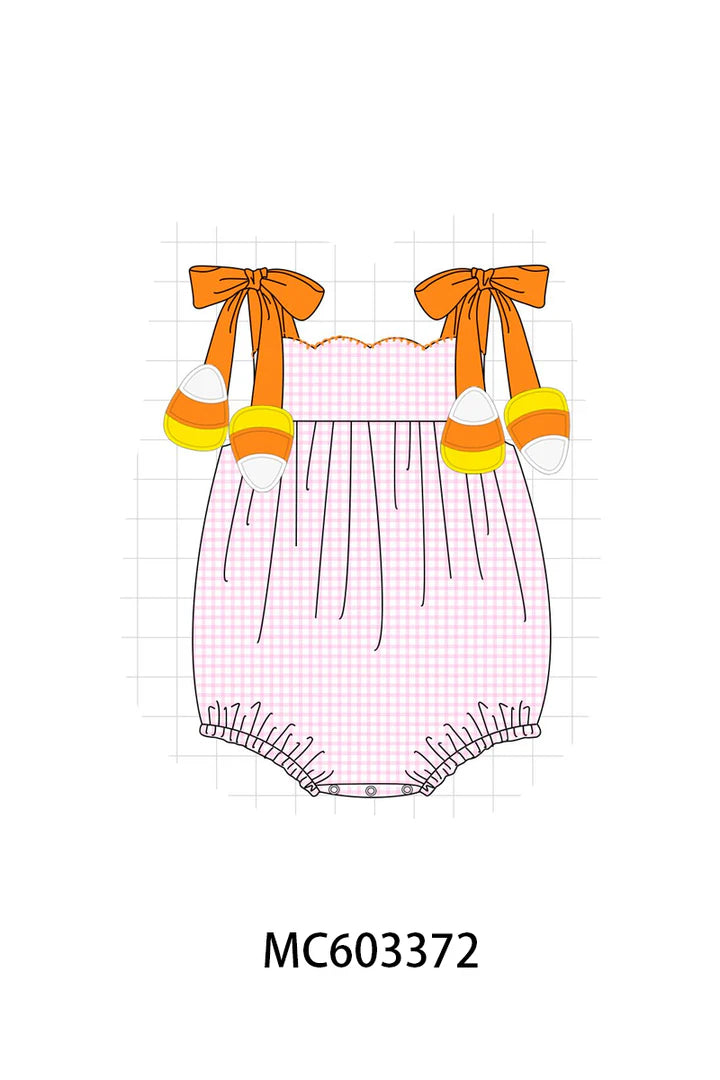Pink Candy Corn Bubble