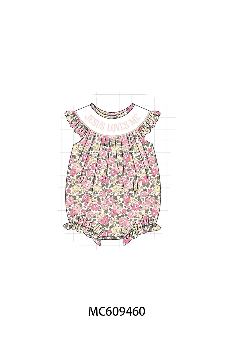 Preorder - Floral JESUS LOVES ME Bubble / Ships early April