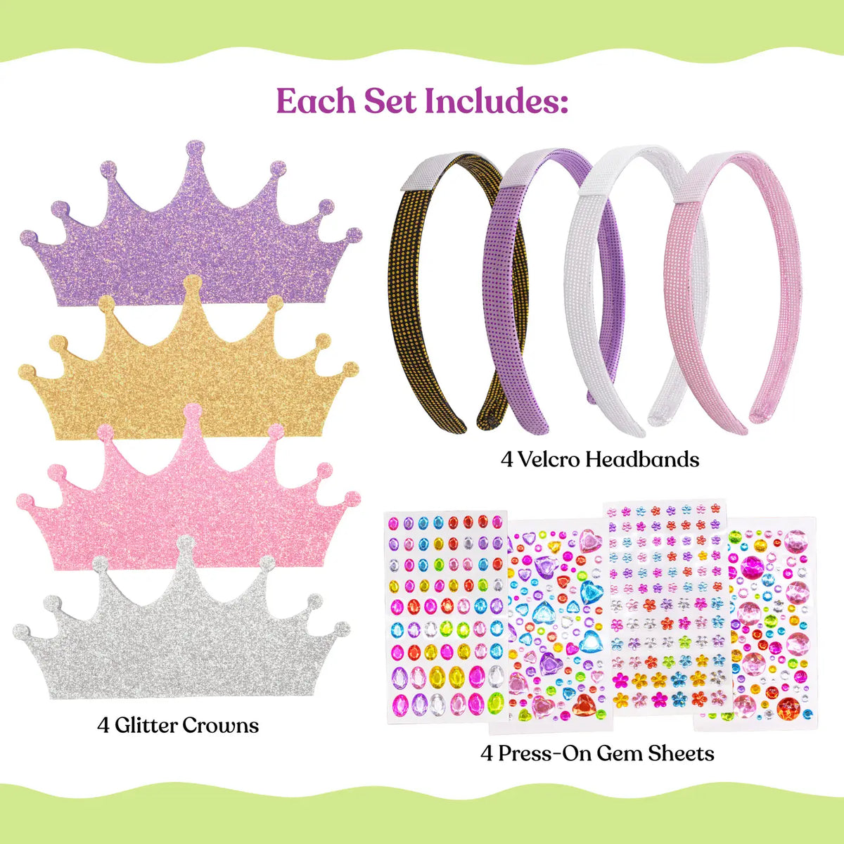 Crown Headband Making Kit - Diy