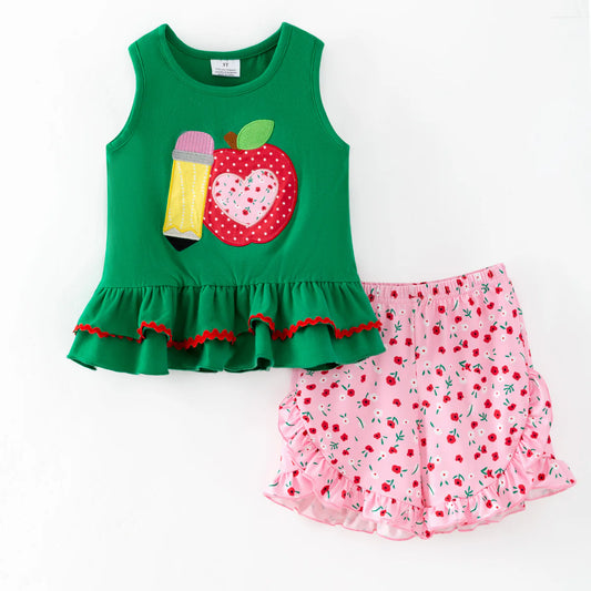 Green and pink Apple Pencil short set