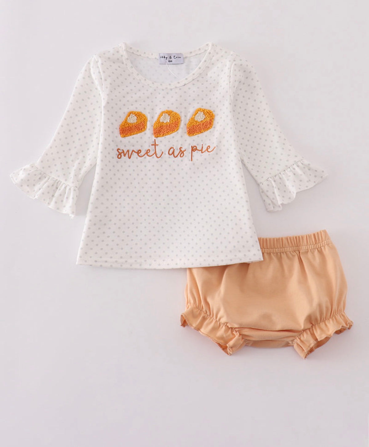 French Knot Sweet as Pie Diaper Set