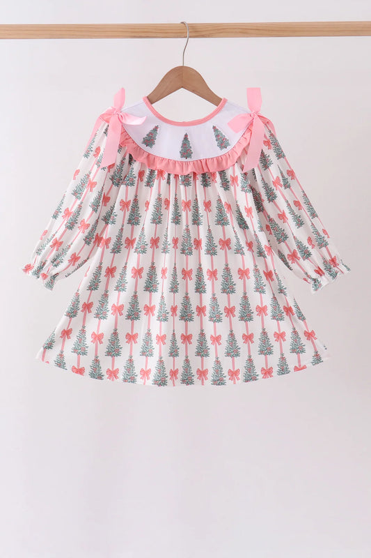 Pink Christmas Tree Dress