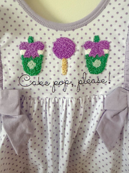 French Knot "Cake Pop, please!" Shortie set