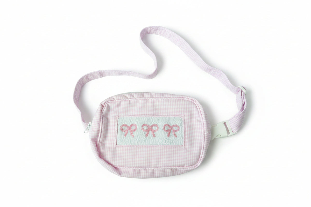 Hand Smocked Kid Size Belt Bag