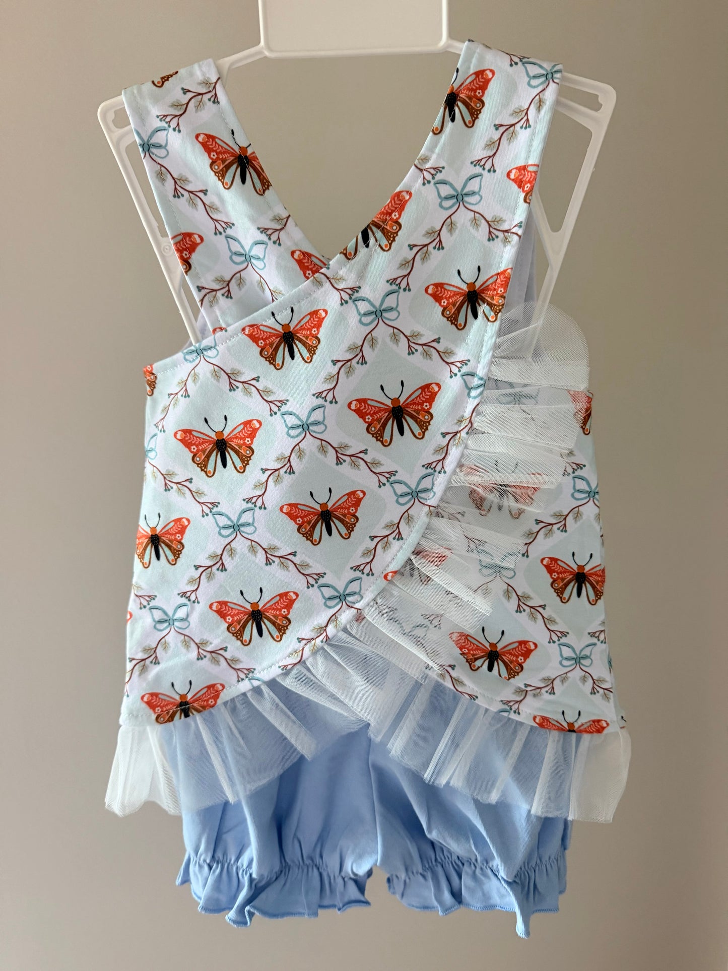 Fall Butterflies shortie set
