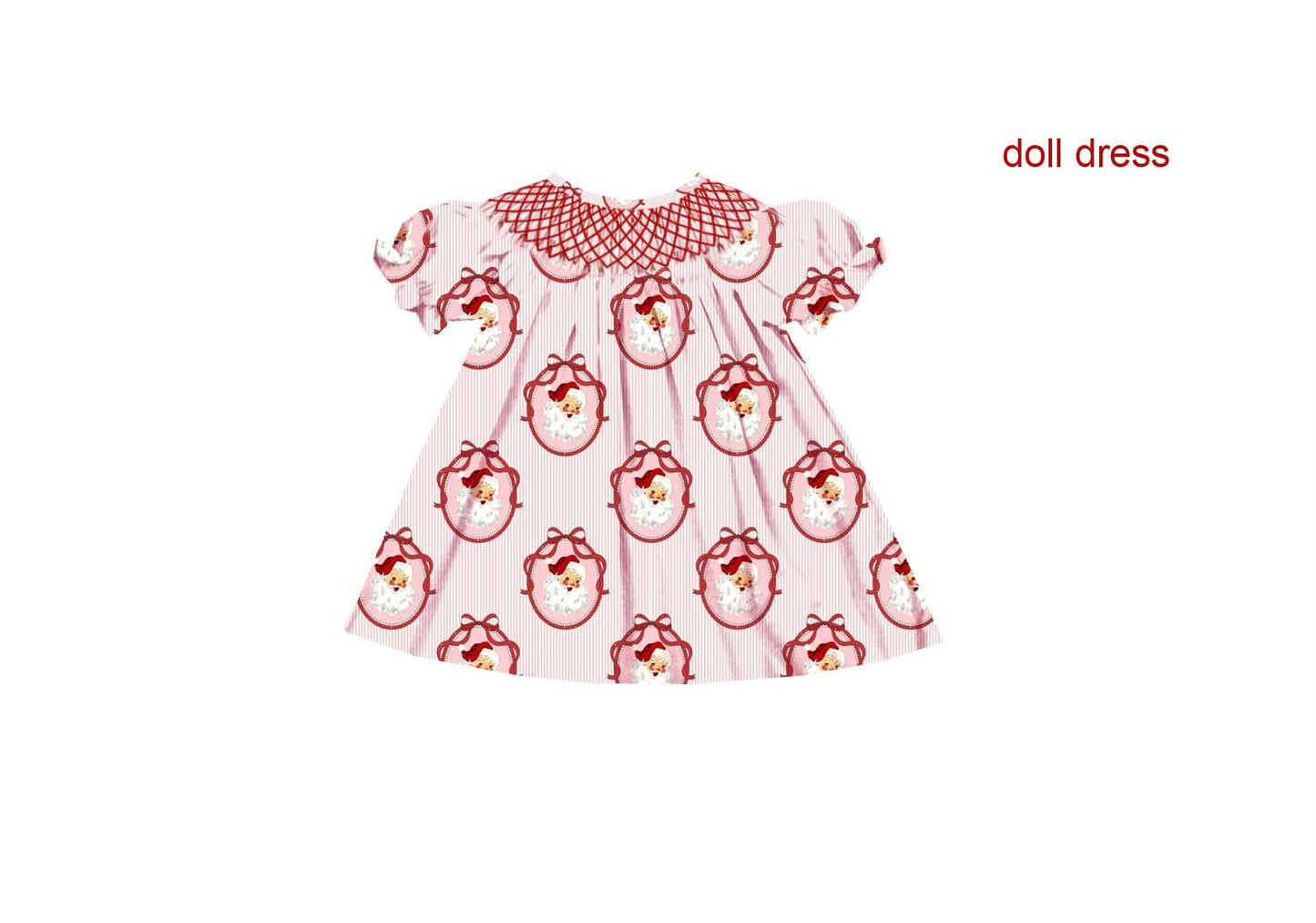 Preorder - Pink Santa Dolly Match / Ships early Oct