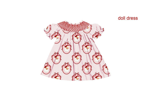 Preorder - Pink Santa Dolly Match / Ships early Oct