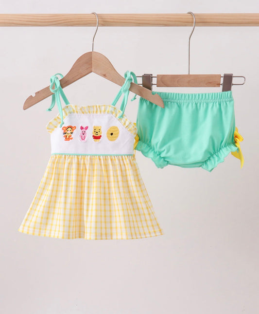 Yellow Diaper Set