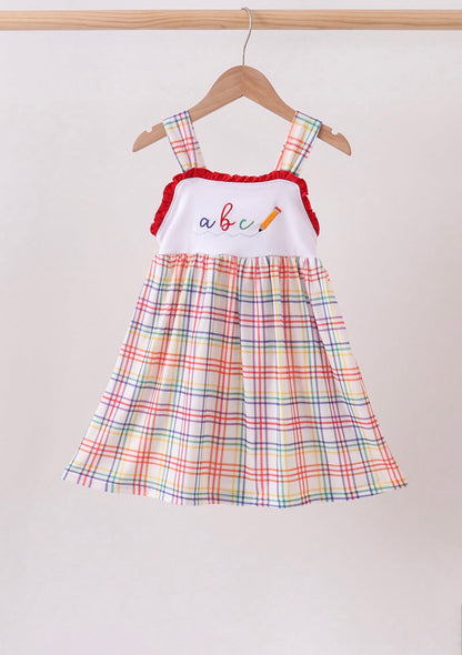 ABC plaid dress