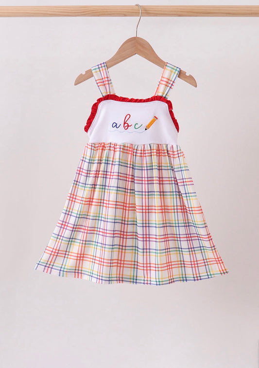 ABC plaid dress