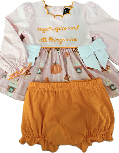 PSL "sugar, spice and all things nice" Diaper set