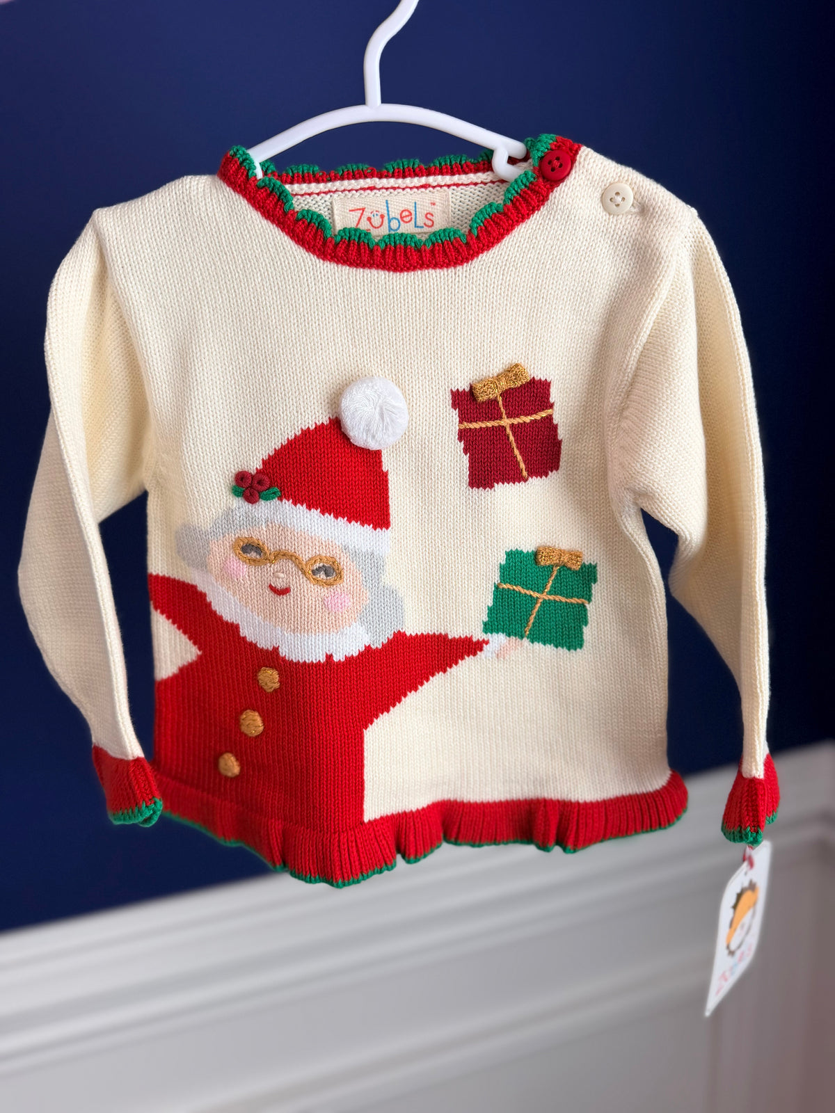 Zubels Mrs. Clause Sweater