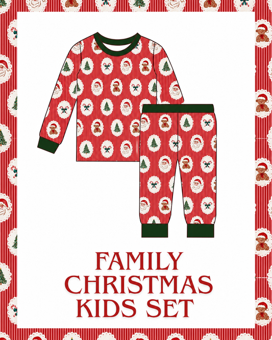Preorder - Family Christmas Bamboo Set / Ships October