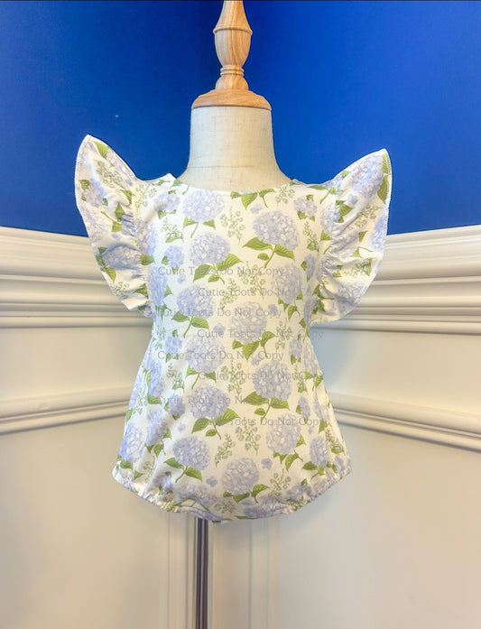 Preorder - Blue hydrangea bubble - ships april