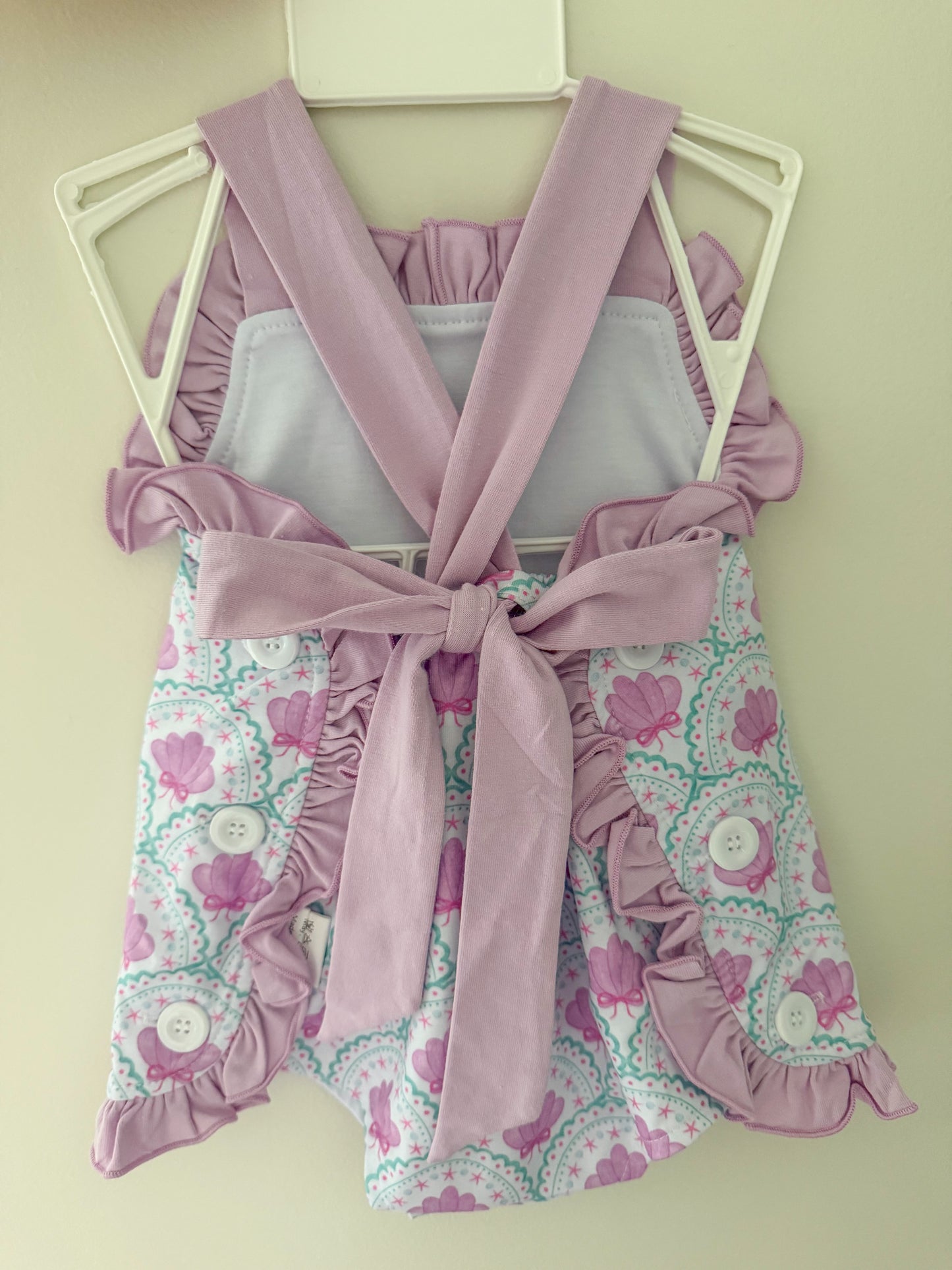 Purple shells Sunsuit