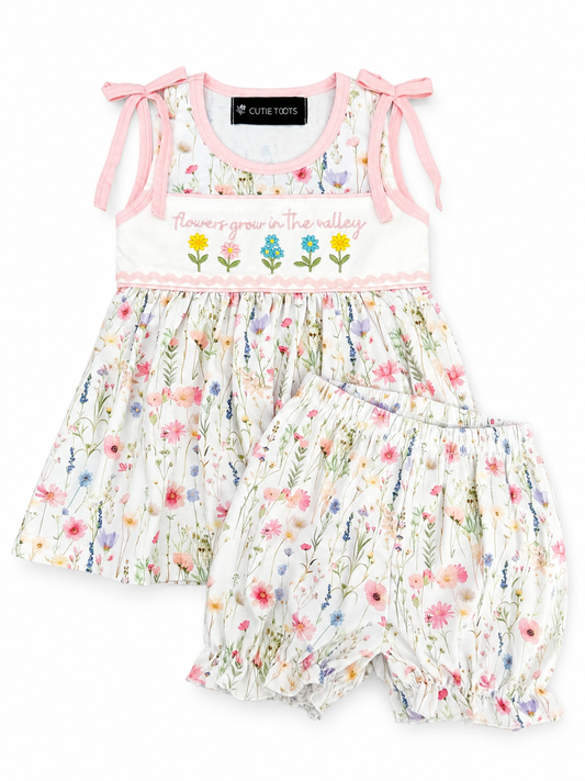 Preorder - flowers grow in the valley Shortie Set / ships July