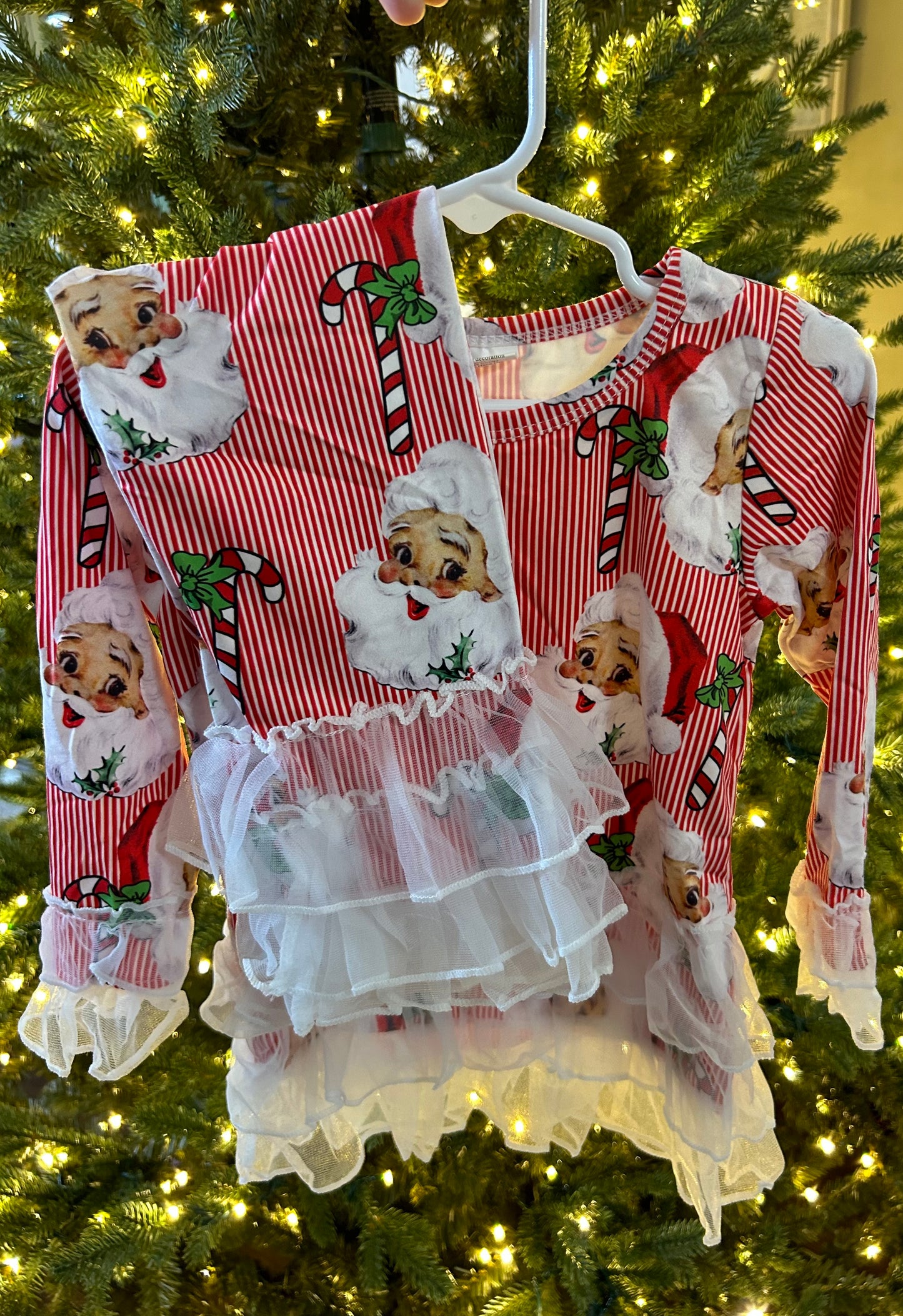 Preorder - red Christmas santa set - ships sept