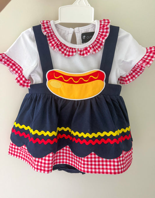 HOT DOG diaper set