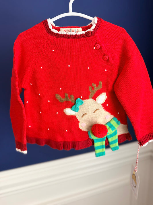 Zubels Reindeer Sweater