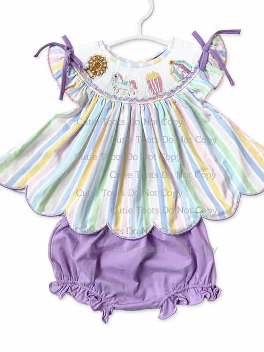 Pastel Fair diaper set