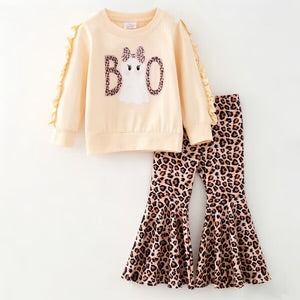 Leopard BOO ghost pant set