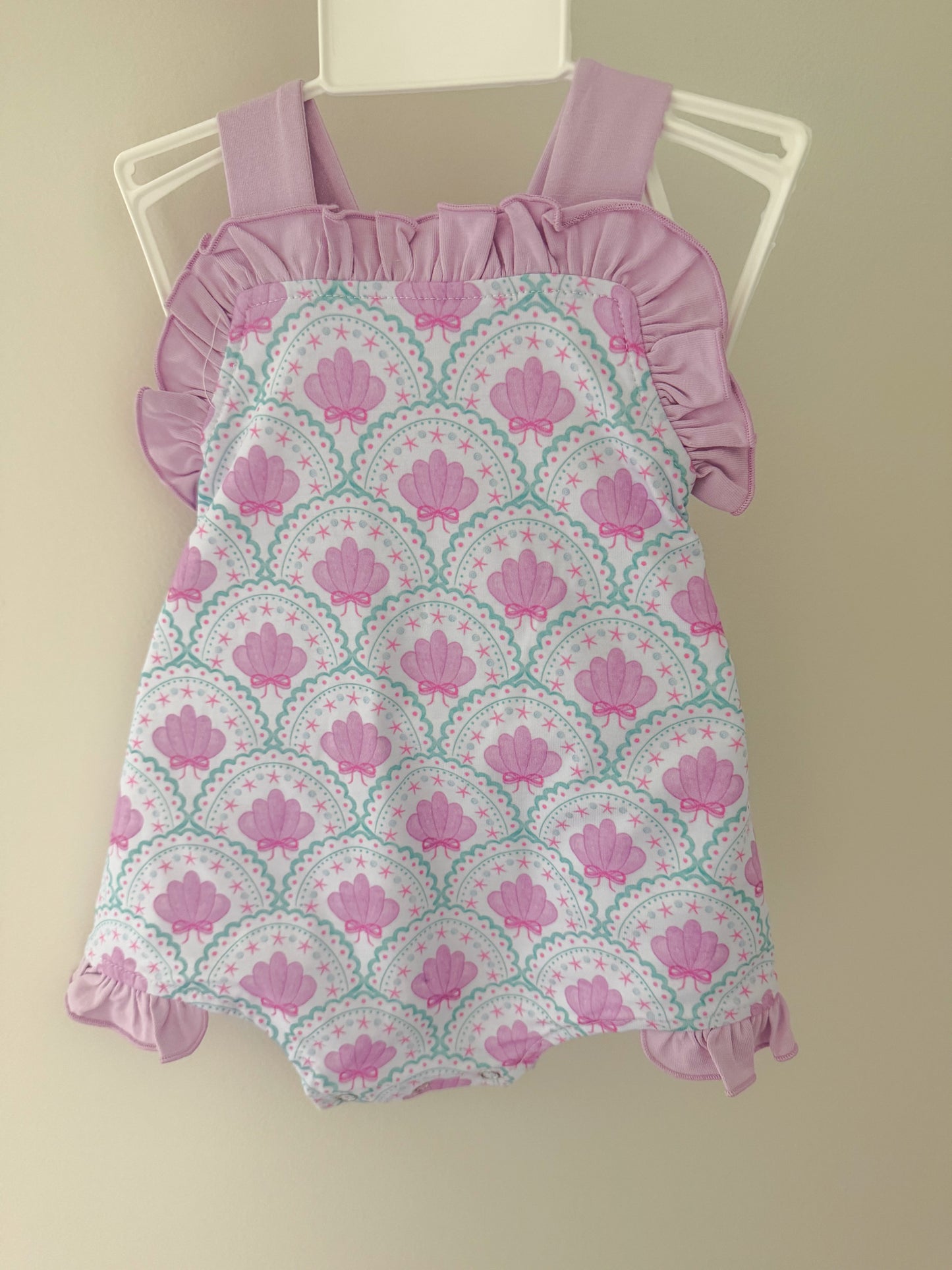 Purple shells Sunsuit