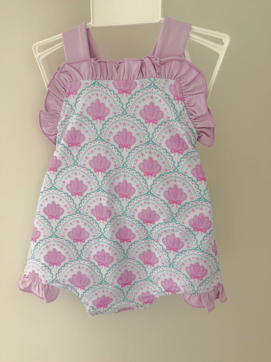 Purple shells Sunsuit