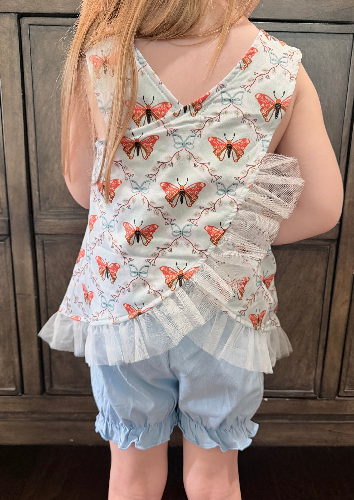 Fall Butterflies shortie set
