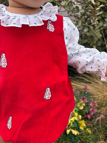 Corduroy Christmas Cake Bubble Set