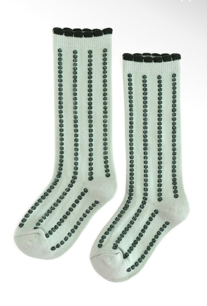 Gumdrop stripe mint/forrest