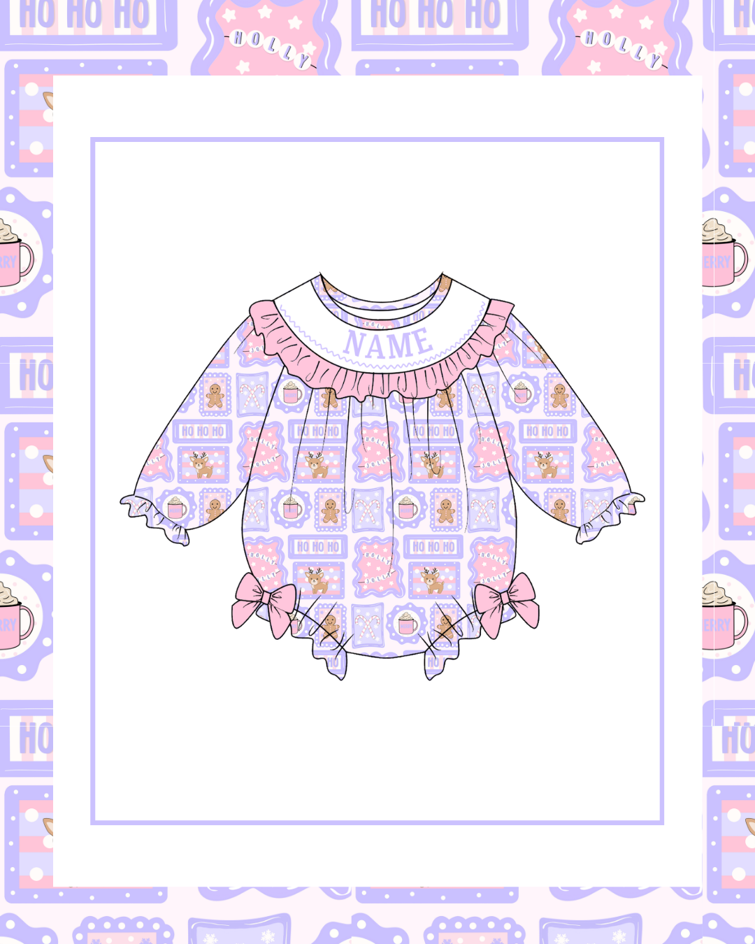 Preorder / Lavendar Gingerbread Bubble - Ships late October