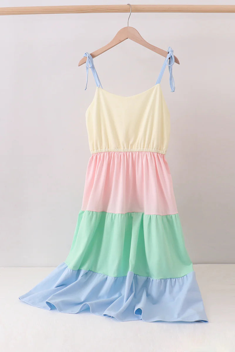 Color Block Mom Dress