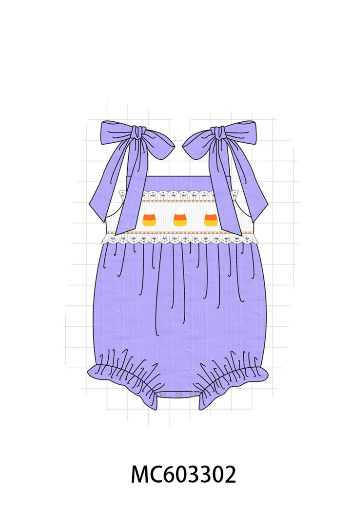 Purple Candy Corn Bubble