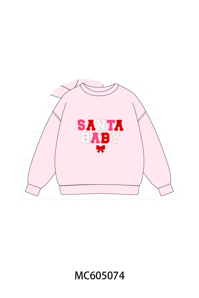 Kids SANTA BABY top