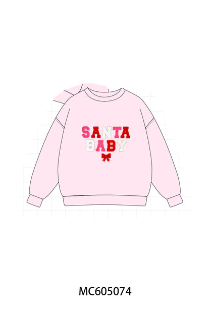 Kids SANTA BABY top