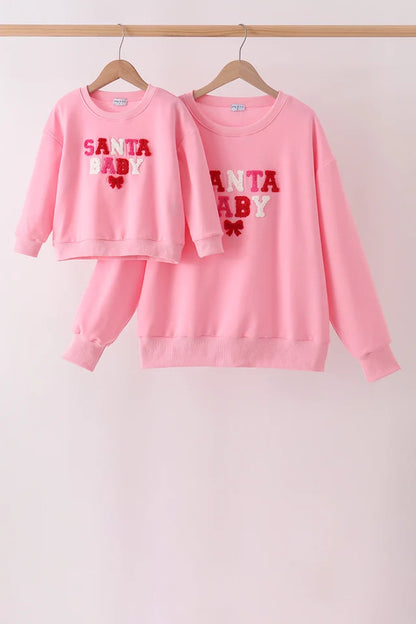 Kids SANTA BABY top