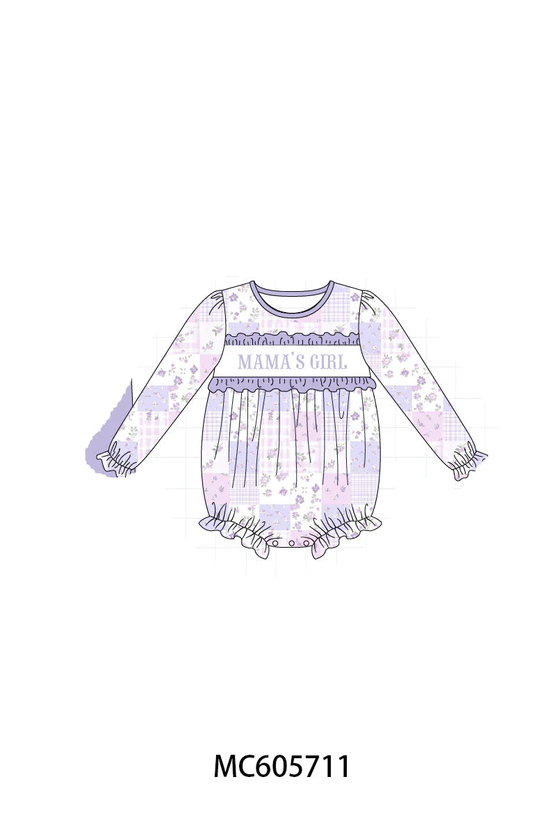 Purple MAMA'S GIRL Bubble - Ships December