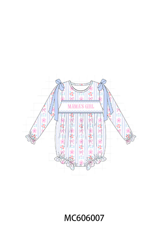 Floral MAMA'S GIRL Bubble  - Ships December