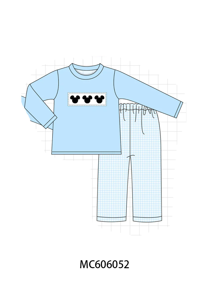 Blue Pant Set - Ships December