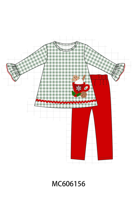 Hot Coco Gingerbread Pant Set - Ships December