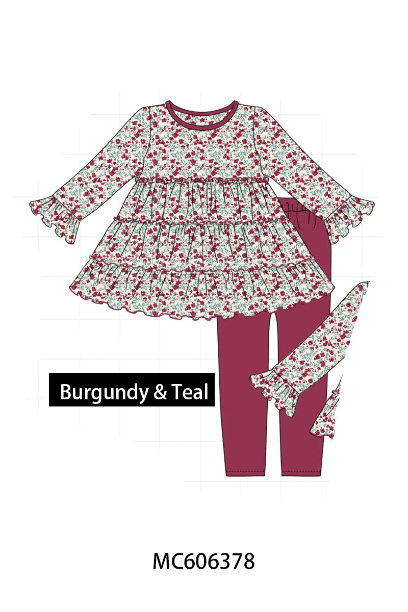 Floral Pant Set - Ships December
