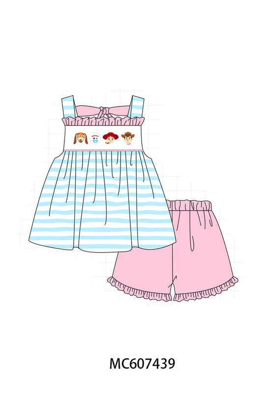 Preorder - Toys Girls Short Set  / Ships late Jan