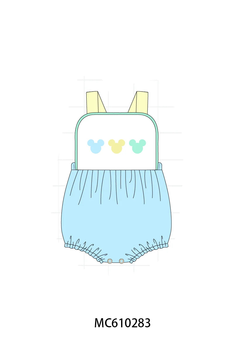 Preorder - Boys Color Block Bubble/ Ships April